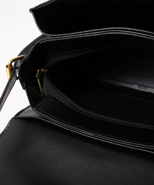 LA VORAGINE(ラ ヴォラジネ)の「2wayスクエアショルダーバッグ メッセンジャーバッグ(メッセンジャーバッグ・レディース・ブラック/ダークブラウン/ホワイト/ブラウン・FREE)」の10枚目の写真