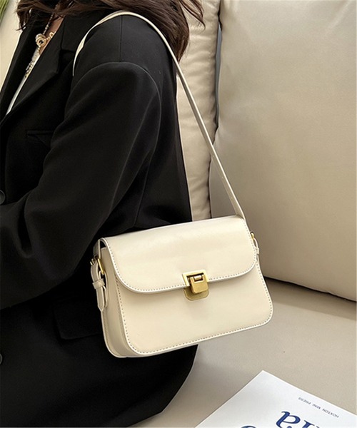 LA VORAGINE(ラ ヴォラジネ)の「2wayスクエアショルダーバッグ メッセンジャーバッグ(メッセンジャーバッグ・レディース・ブラック/ダークブラウン/ホワイト/ブラウン・FREE)」の18枚目の写真