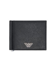 EMPORIO ARMANI | 【エンポリオ アルマーニ】ASV コンパクトウォレット イーグルプレート付き(財布)