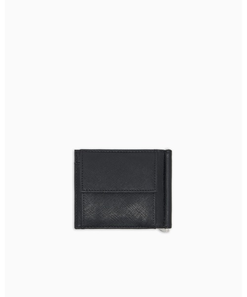 EMPORIO ARMANI(エンポリオアルマーニ)の「【エンポリオ アルマーニ】ASV コンパクトウォレット イーグルプレート付き(財布・メンズ・ブラック系その他・FREE)」の5枚目の写真