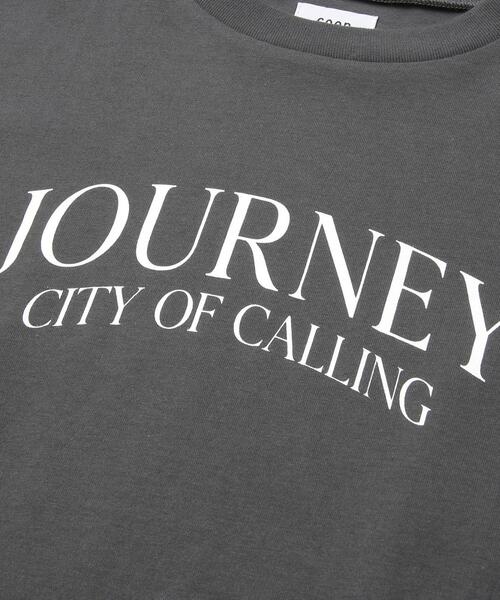 coen（コーエン）の「レタードロゴプリントTシャツ（Tシャツ/カットソー・レディース・ホワイト/ダークグレー・M/L）」の12枚目の写真