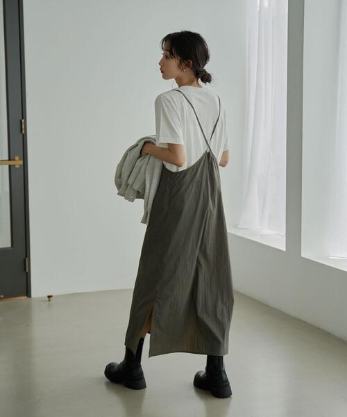 coen（コーエン）の「レタードロゴプリントTシャツ（Tシャツ/カットソー・レディース・ホワイト/ダークグレー・M/L）」の20枚目の写真