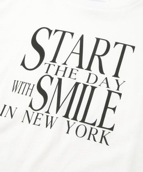 coen（コーエン）の「レタードロゴプリントTシャツ（Tシャツ/カットソー・レディース・ホワイト/ダークグレー・M/L）」の21枚目の写真