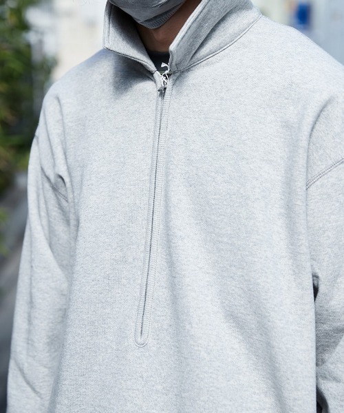 marka（マーカ）の「marka / マーカ：HALF ZIP POLO - organic cotton
