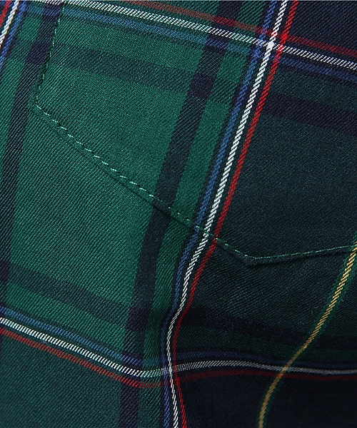 NATURAL BEAUTY BASIC（ナチュラルビューティーベーシック）の「トラッドチェックシャツ（シャツ/ブラウス・レディース・レッド系その他/グリーン系その他・MEDIUM/LARGE/SMALL）」の10枚目の写真