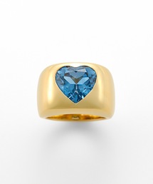 エナソルーナ　ハートリング enasoluna Heart ring Enasoluna（エナソルーナ）の「enasoluna Big heart stone ring