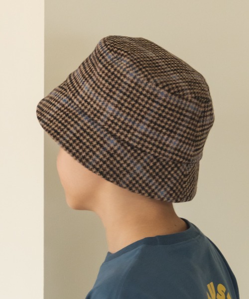 pairmanon(ペアマノン)の「素材いろいろ バケットハット(ハット・キッズ・ホワイト系その他/ライトブルー/ベージュ/アイボリー/ブラウン・FREE)」の13枚目の写真