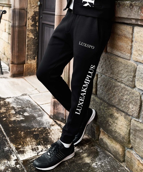 【未使用・タグ付】リュクスエイケイエムプラス　ジョガーパンツ　スウェット　白　Ｍ 未使用・タグ付】リュクスエイケイエムプラス ジョガーパンツ