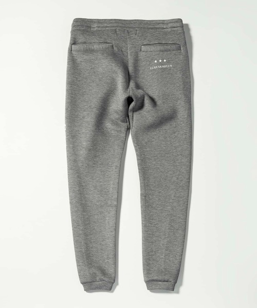 【未使用・タグ付】リュクスエイケイエムプラス　ジョガーパンツ　スウェット　白　Ｍ セール】LUXEAKMPLUS(リュクスエイケイエムプラス)ゴルフ ロゴ