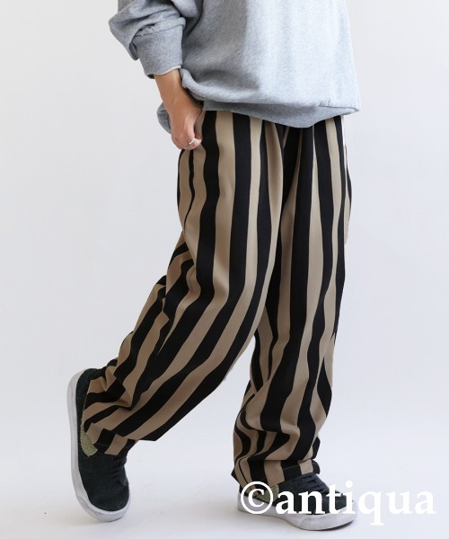 ESTNATION ストライプ　テーパード　パンツ ESTNATION（エストネーション）の「ESTNATION / ウール