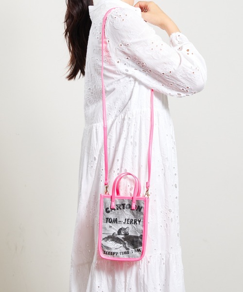 FLAPPER（フラッパー）の「FLAPPER★フラッパー:TOM & JERRY トムとジェリー 　ミニ ショルダーバッグ（ショルダーバッグ・レディース・ピンク/イエロー・FREE）」の18枚目の写真