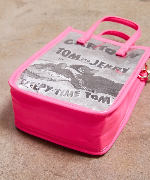 FLAPPER（フラッパー）の「FLAPPER★フラッパー:TOM & JERRY トムとジェリー 　ミニ ショルダーバッグ（ショルダーバッグ・レディース・ピンク/イエロー・FREE）」の12枚目の写真
