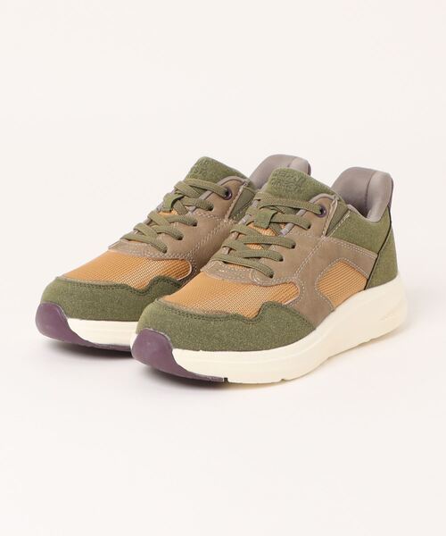 CEDAR CREST(セダークレスト )の「【CEDAR CREST】スパットシューズ(スニーカータイプ) 手を使わずに履ける【22.5cm~25.0cm】(スニーカー・レディース・ライトブラウン/ピンク/カーキ/グレー/ホワイト/ブルー/カーキオリーブ/パープル/ブラック/キャメル/ブラック×パープル・24.5cm/22.5cm/23.0cm/23.5cm/24.0cm/25.0cm/22.0cm)」の7枚目の写真