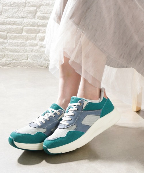 CEDAR CREST(セダークレスト )の「【CEDAR CREST】スパットシューズ(スニーカータイプ) 手を使わずに履ける【22.5cm~25.0cm】(スニーカー・レディース・ライトブラウン/ピンク/カーキ/グレー/ホワイト/ブルー/カーキオリーブ/パープル/ブラック/キャメル/ブラック×パープル・24.5cm/22.5cm/23.0cm/23.5cm/24.0cm/25.0cm/22.0cm)」の8枚目の写真