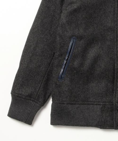 BEAMS BOY(ビームスボーイ)の「BEAMS BOY / スタジャン(ブルゾン・レディース・チャコールグレー/ネイビー・ONE SIZE)」の16枚目の写真