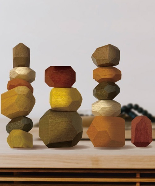 GEORGE'S(ジョージズ)の「ココロの積み木 ストーン(おもちゃ・キッズ・マルチ・FREE)」の1枚目の写真