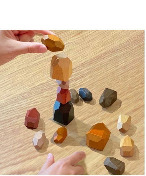 GEORGE'S(ジョージズ)の「ココロの積み木 ストーン(おもちゃ・キッズ・マルチ・FREE)」の5枚目の写真