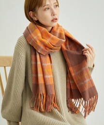 ROPE' PICNIC | ソフトタッチチェックストール(ストール/ショール)