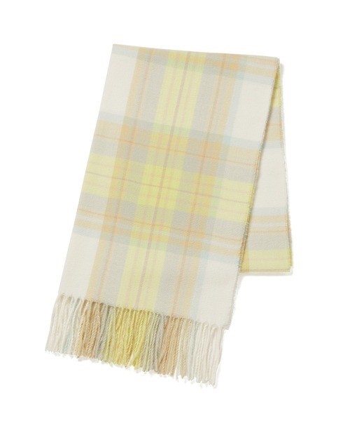 ROPE' PICNIC（ロペピクニック）の「ソフトタッチチェックストール（ストール/ショール・レディース・ベージュ系その他/ブルー/ホワイト系その他5/ピンク系その他2/オレンジ系その他・FREE）」の6枚目の写真