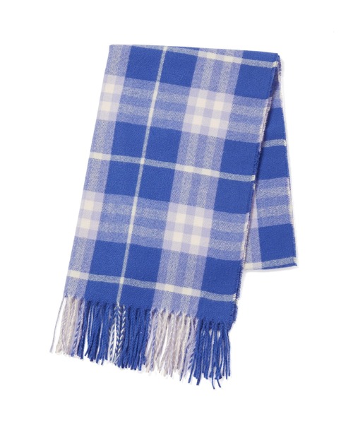 ROPE' PICNIC（ロペピクニック）の「ソフトタッチチェックストール（ストール/ショール・レディース・ベージュ系その他/ブルー/ホワイト系その他5/ピンク系その他2/オレンジ系その他・FREE）」の8枚目の写真