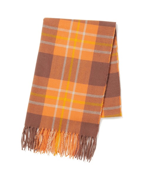 ROPE' PICNIC（ロペピクニック）の「ソフトタッチチェックストール（ストール/ショール・レディース・ベージュ系その他/ブルー/ホワイト系その他5/ピンク系その他2/オレンジ系その他・FREE）」の10枚目の写真