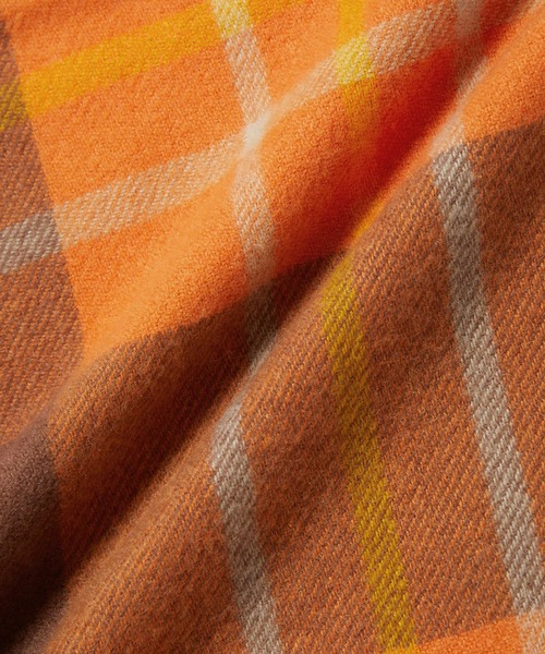 ROPE' PICNIC（ロペピクニック）の「ソフトタッチチェックストール（ストール/ショール・レディース・ベージュ系その他/ブルー/ホワイト系その他5/ピンク系その他2/オレンジ系その他・FREE）」の12枚目の写真