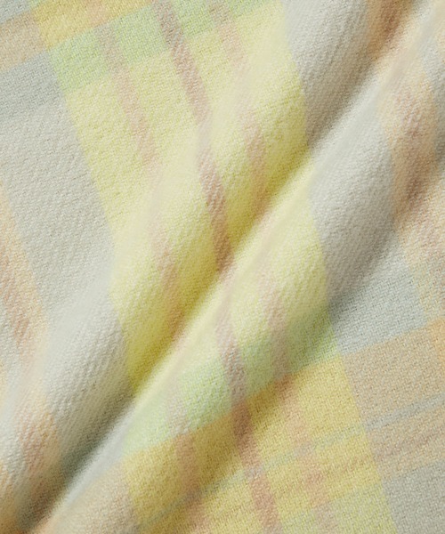 ROPE' PICNIC（ロペピクニック）の「ソフトタッチチェックストール（ストール/ショール・レディース・ベージュ系その他/ブルー/ホワイト系その他5/ピンク系その他2/オレンジ系その他・FREE）」の13枚目の写真