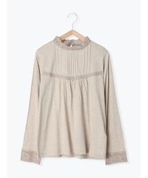 Samansa Mos2 | スタンドレースインナーカットソー(Tシャツ/カットソー)