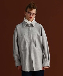 sara&cake（サラアンドケイク）の「ビッグサイズシャツジャケット（テーラードジャケット）」