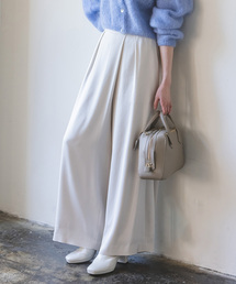 Noble | スラッシュタックフレアパンツ(スラックス)