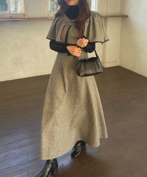 mellowneon(メロウネオン)の「2wayギャザーバッグ(ハンドバッグ・レディース・アイボリー/ブラック/ミント/ピンク/ブラウン/ブルー・FREE)」の15枚目の写真