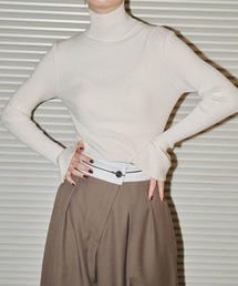 【TODAYFUL/トゥデイフル】フレアカフスリブニット