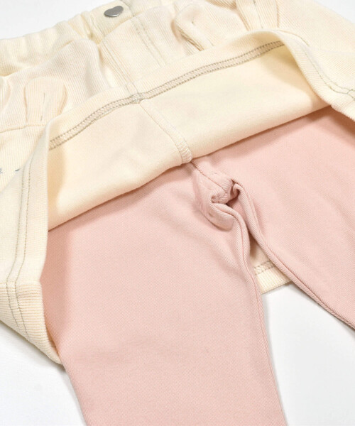 SLAP SLIP(スラップスリップ)の「ウサギフェイスパッチ付スカッツ(80~130cm)(スカート・キッズ・オフホワイト/ネイビー・120cm/110cm/90cm/100cm/80cm/130cm)」の11枚目の写真