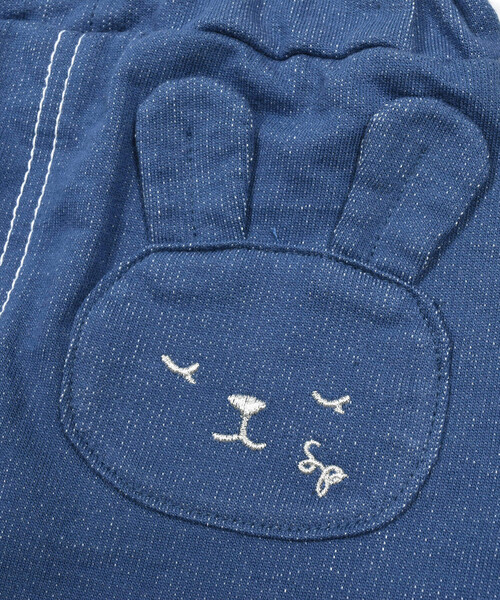 SLAP SLIP(スラップスリップ)の「ウサギフェイスパッチ付スカッツ(80~130cm)(スカート・キッズ・オフホワイト/ネイビー・120cm/110cm/90cm/100cm/80cm/130cm)」の17枚目の写真