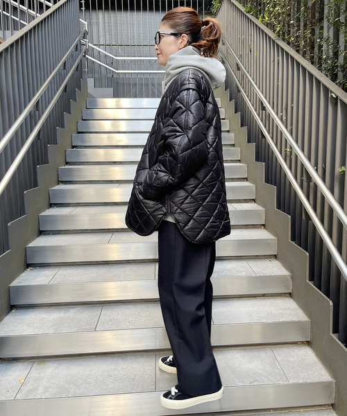 Cape HEIGHTS（ケープハイツ）の「【Cape HEIGHTS / ケープハイツ】別注 Wmns CAMBROSE（その他アウター・レディース・アイボリー/ブラック・SMALL）」の4枚目の写真