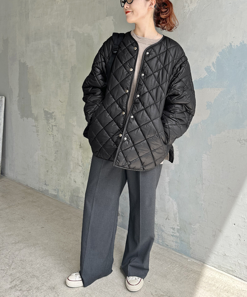 Cape HEIGHTS（ケープハイツ）の「【Cape HEIGHTS / ケープハイツ】別注 Wmns CAMBROSE（その他アウター・レディース・アイボリー/ブラック・SMALL）」の12枚目の写真