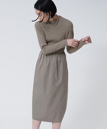 GALLEST | ドッキングニットワンピース(ワンピース)