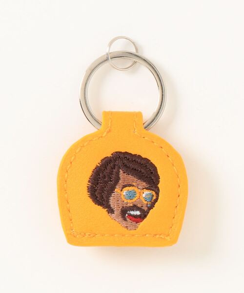 gym master（ジムマスター）の「gym master/ジムマスター　ハッピー刺繍キーカバー（キーケース/キーアクセサリー・メンズ・マスタード/ネイビー/グリーン・FREE）」の3枚目の写真