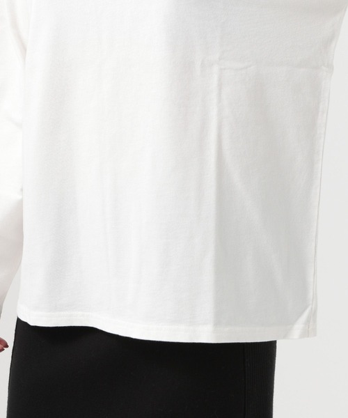 BAYFLOW(ベイフロー)の「FOODプリントロンT(Tシャツ/カットソー・レディース・ブルー/オフホワイト/チャコール・FREE)」の20枚目の写真