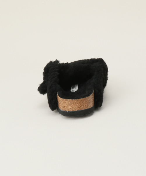 BIRKENSTOCK（ビルケンシュトック）の「【BIRKENSTOCK / ビルケンシュトック】 BOSTON BIG BUCKLE TEDDY（スリッポン・レディース・ブラック・38/37/36）」の3枚目の写真