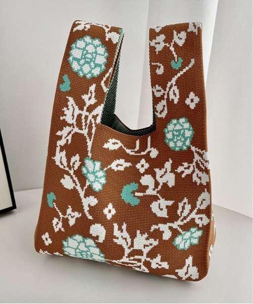 Burner(バーナー)の「【OKUOKU Recommend Select】 ジャガードニットバッグ oku-bag-707438605487-5 U(トートバッグ・レディース・その他17/ブラック系その他2/その他31/その他5/その他9/ライトブラウン/その他25/ピンク系その他/その他34/その他20/その他6/その他27/その他10/グリーン系その他/その他23/その他16/その他28/その他19/その他1/グリーン系その他2/その他30/その他35/その他21/その他15/その他26/その他8/その他11/その他12/その他/その他18/イエロー系その他/その他33/その他29/その他22/その他2/その他4/その他32/ブラウン系その他/その他24/その他3/その他7/ブラック系その他・FREE)」の14枚目の写真