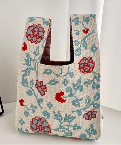 Burner(バーナー)の「【OKUOKU Recommend Select】 ジャガードニットバッグ oku-bag-707438605487-5 U(トートバッグ・レディース・その他17/ブラック系その他2/その他31/その他5/その他9/ライトブラウン/その他25/ピンク系その他/その他34/その他20/その他6/その他27/その他10/グリーン系その他/その他23/その他16/その他28/その他19/その他1/グリーン系その他2/その他30/その他35/その他21/その他15/その他26/その他8/その他11/その他12/その他/その他18/イエロー系その他/その他33/その他29/その他22/その他2/その他4/その他32/ブラウン系その他/その他24/その他3/その他7/ブラック系その他・FREE)」の17枚目の写真