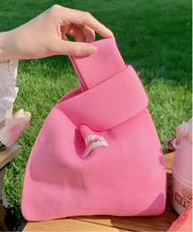【OKUOKU Recommend Select】　ジャガードニットバッグ　 oku-bag-707438605487-5 U