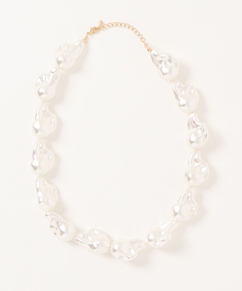 saloon(サルーン)の「SALOON(サルーン)/バロックパールネックレス(ネックレス・レディース・ホワイト・FREE)」の7枚目の写真