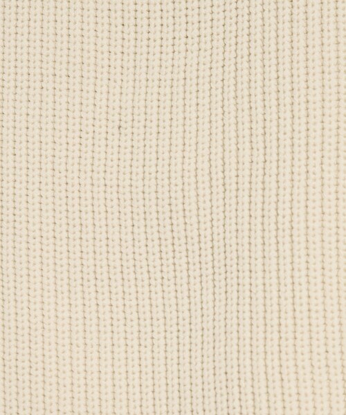 【洗える】畔編みニット