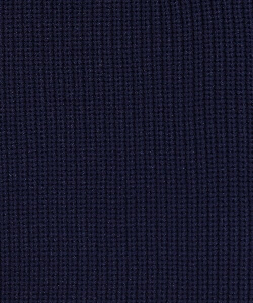 【洗える】畔編みニット