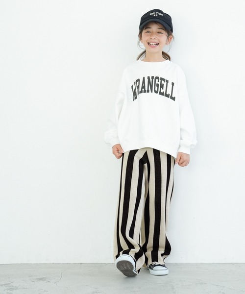 coca(coca)(コカ)の「キッズ ストライプニットパンツ(その他パンツ・キッズ・その他1・140/110/120/130)」の2枚目の写真
