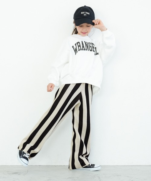 coca(coca)(コカ)の「キッズ ストライプニットパンツ(その他パンツ・キッズ・その他1・140/110/120/130)」の5枚目の写真