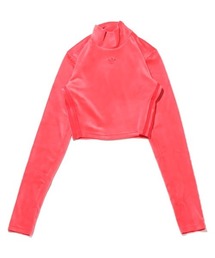 adidas | adidas VELVET CROP TOP / アディダス ベルベット クロップ トップ【SP】(その他トップス)