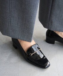 LE TALON | 3.5cmスクエアビットローファー(パンプス)